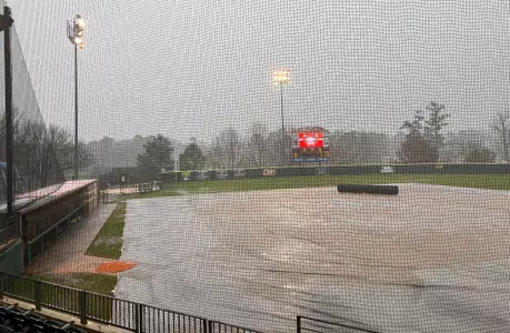 Rain at Bearkat Softball Complex