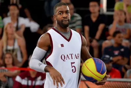 Boney Watson during his professional basketball days