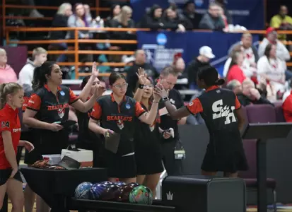 Sam at the NCAA Championship Finals