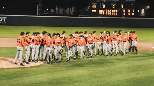 Team Celebrate FIU Win 2024