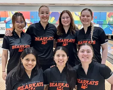 The Bearkat bowling team is in fifth at the Music City Classic