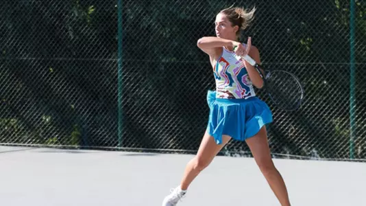 Tennis Sign Action Shot 2025