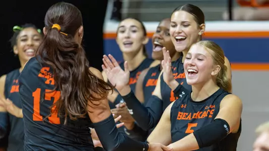 Team Celebrate bench Lamar 2025