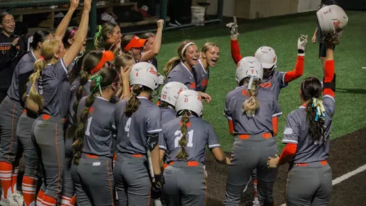 Hobbs homer celebration