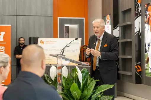 Sam Houston athletic director Bobby Williams