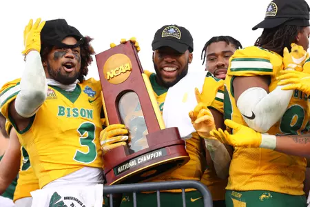 FRISCO, TX - JANUARY 08: during the Division I FCS Football Championship held at Toyota Stadium on January 8, 2022 in Frisco, Texas. (Photo by C. Morgan Engel/NCAA Photos via Getty Images)