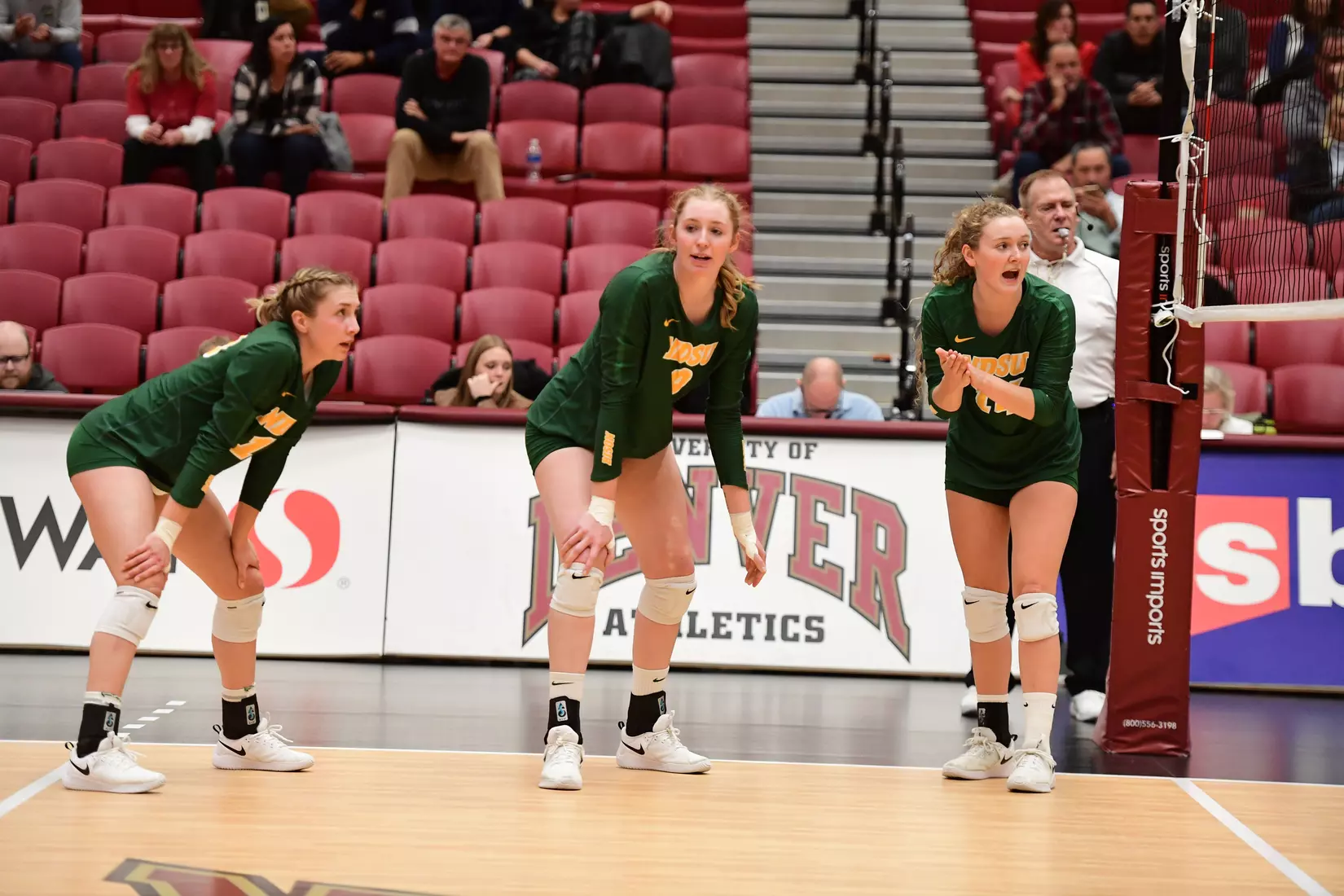 North Dakota State outside hitter Alexis Bachmeier during the Summit League tournament quarterfinal against Omaha on Nov. 22 in Denver.