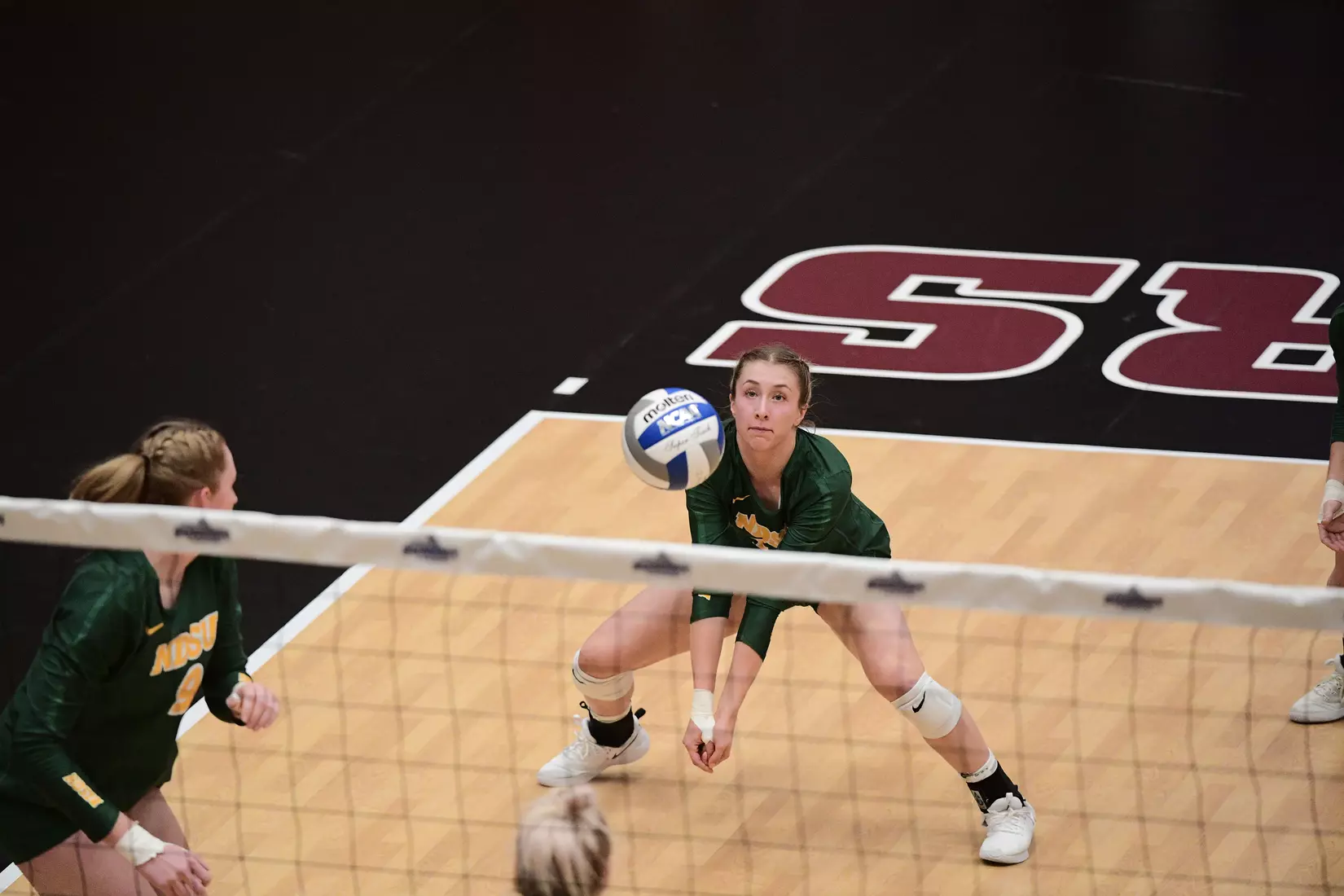 North Dakota State outside hitter Alexis Bachmeier during the Summit League tournament quarterfinal against Omaha on Nov. 22 in Denver.