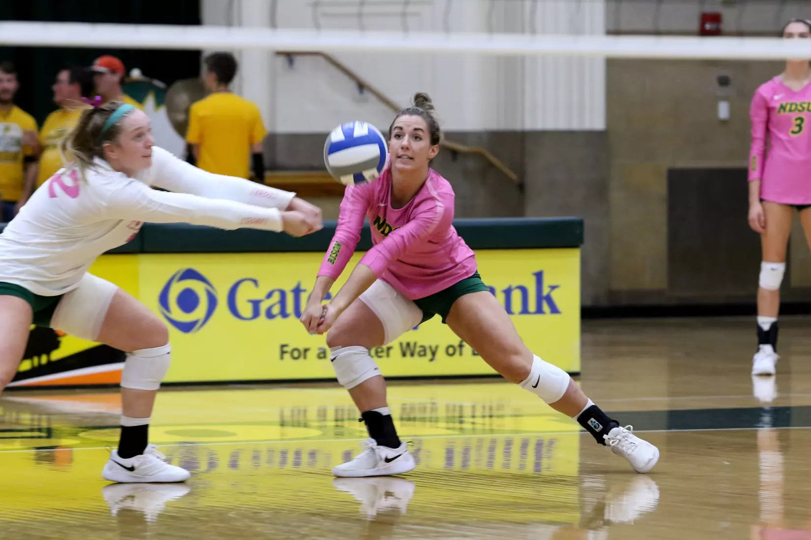 North Dakota State's Abbi Klos against Purdue Fort Wayne in Bentson Bunker Fieldhouse.