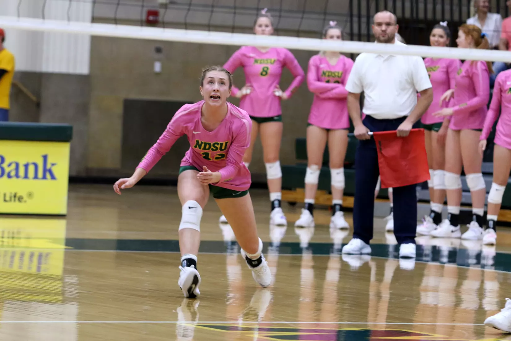 North Dakota State's Alexis Bachmeier against Purdue Fort Wayne in Bentson Bunker Fieldhouse.