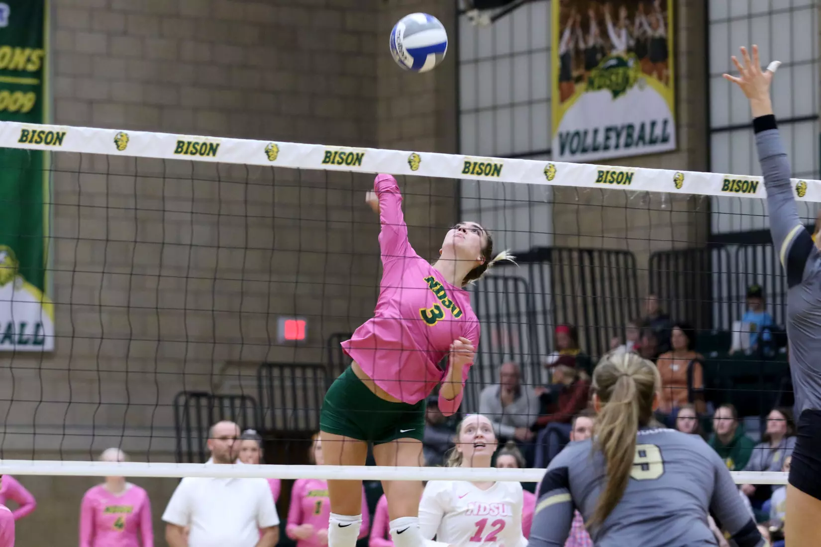 North Dakota State's Syra Tanchin against Purdue Fort Wayne in Bentson Bunker Fieldhouse.