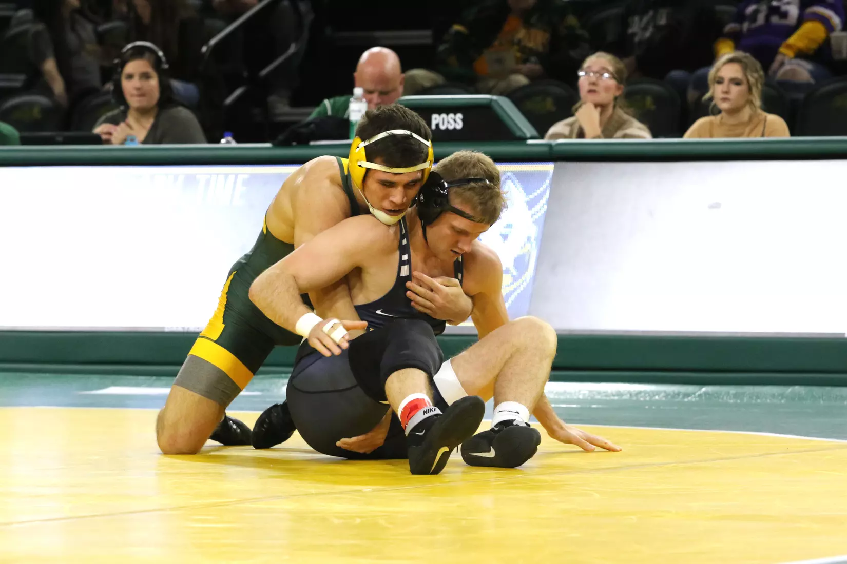North Dakota State 184 Noah Cressell during the 32-9 win over Augustana on Dec. 1 in Scheels Center.