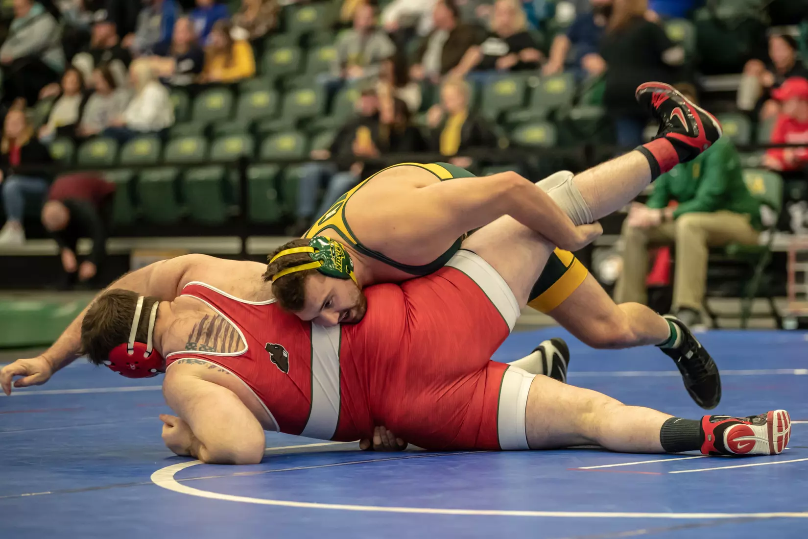 North Dakota State 285 Brandon Metz at 49th Bison Open on Nov. 9 in Scheels Center.