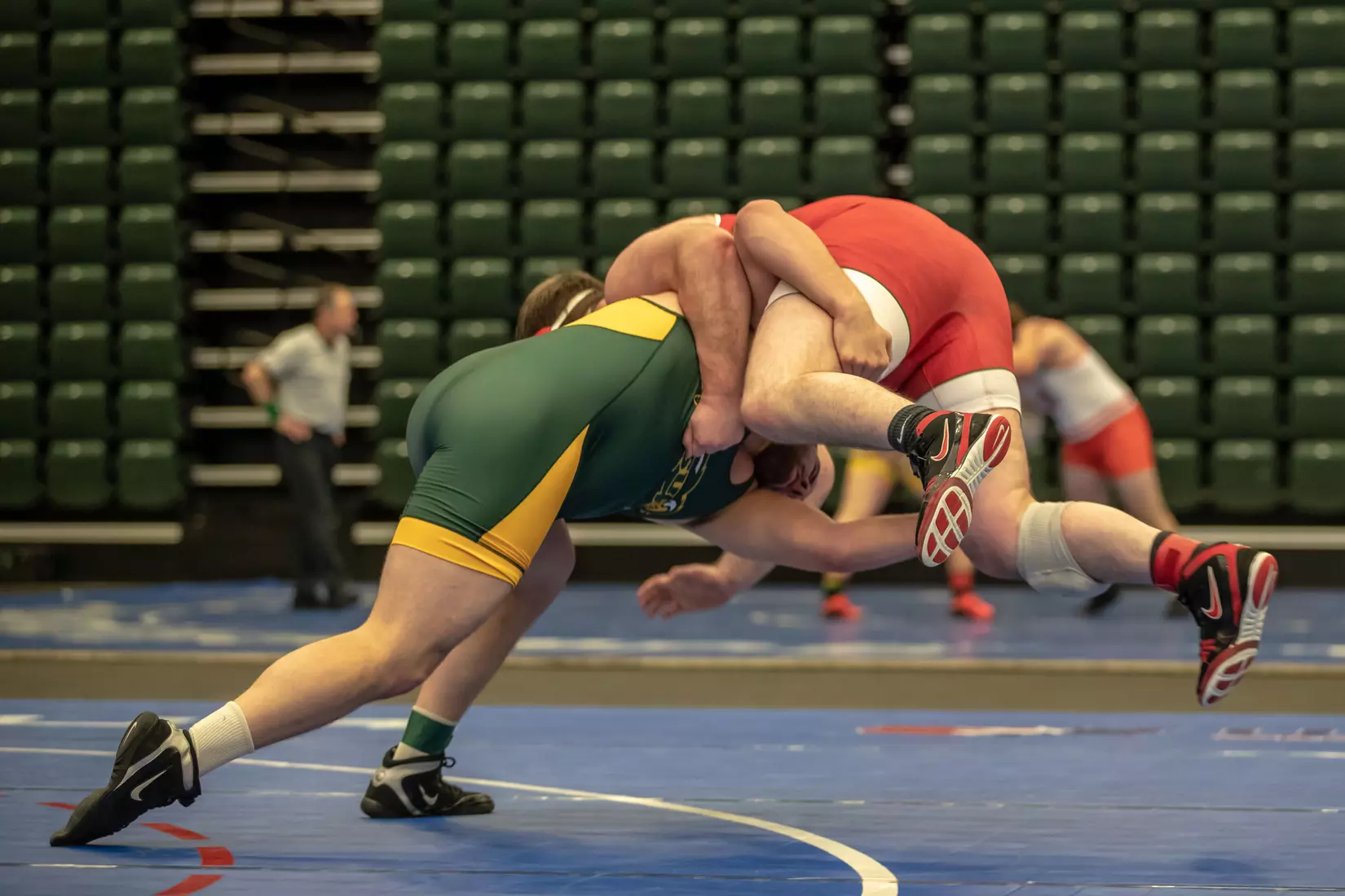 North Dakota State 285 Brandon Metz at 49th Bison Open on Nov. 9 in Scheels Center.