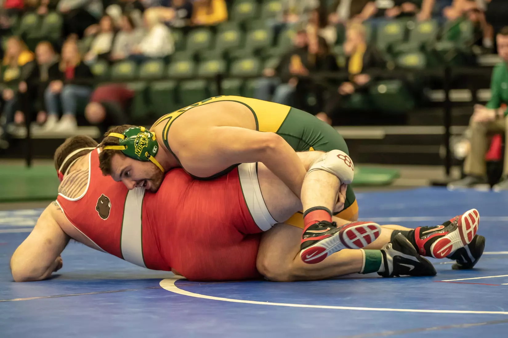 North Dakota State 285 Brandon Metz at 49th Bison Open on Nov. 9 in Scheels Center.