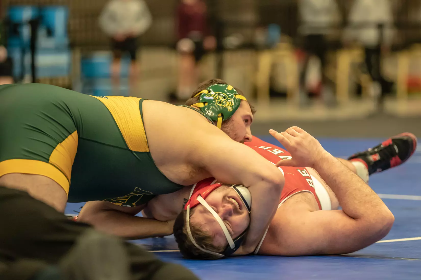 North Dakota State 285 Brandon Metz at 49th Bison Open on Nov. 9 in Scheels Center.