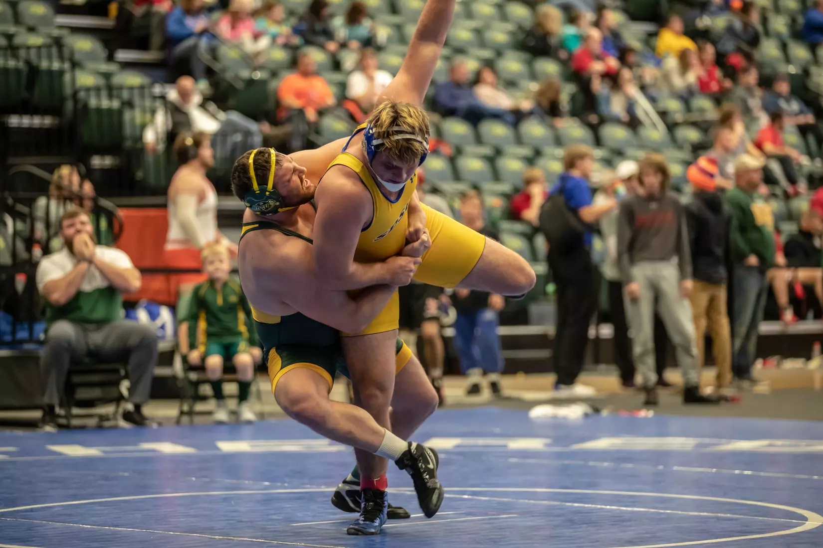 North Dakota State 285 Brandon Metz at 49th Bison Open on Nov. 9 in Scheels Center.