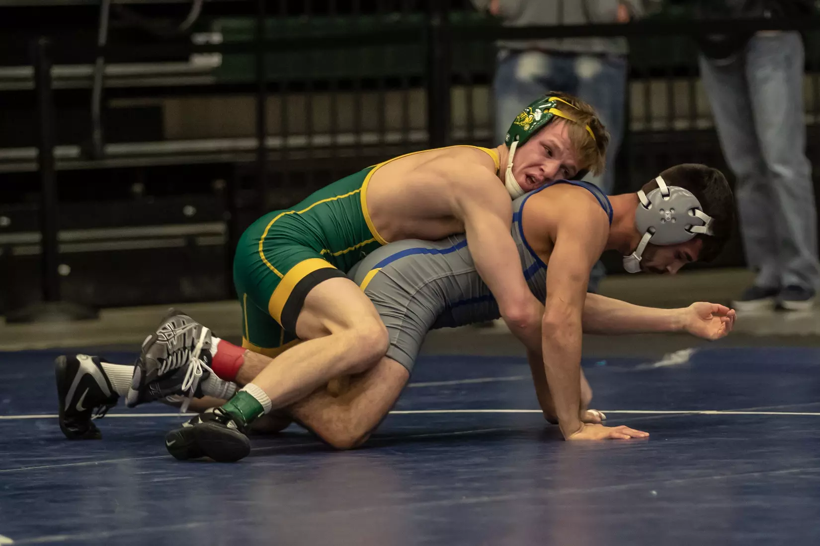 North Dakota State unattached 125 Corey Gamet at 49th Bison Open on Nov. 9 in Scheels Center.