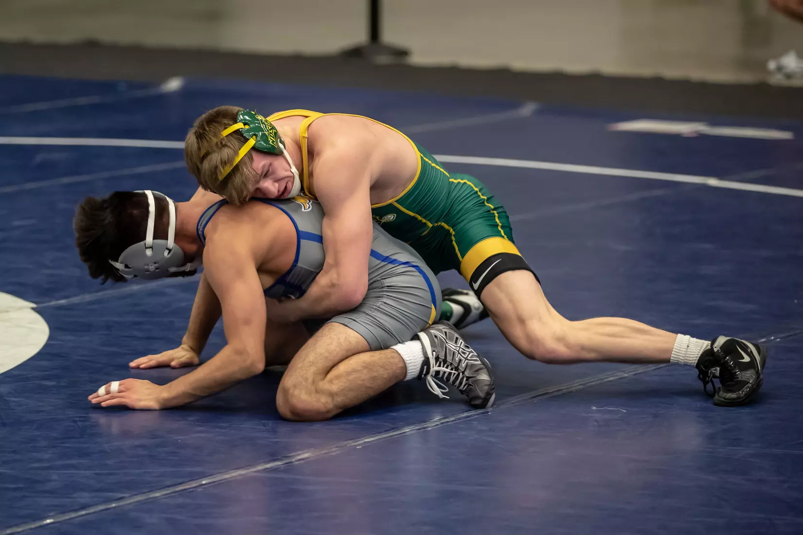 North Dakota State unattached 125 Corey Gamet at 49th Bison Open on Nov. 9 in Scheels Center.
