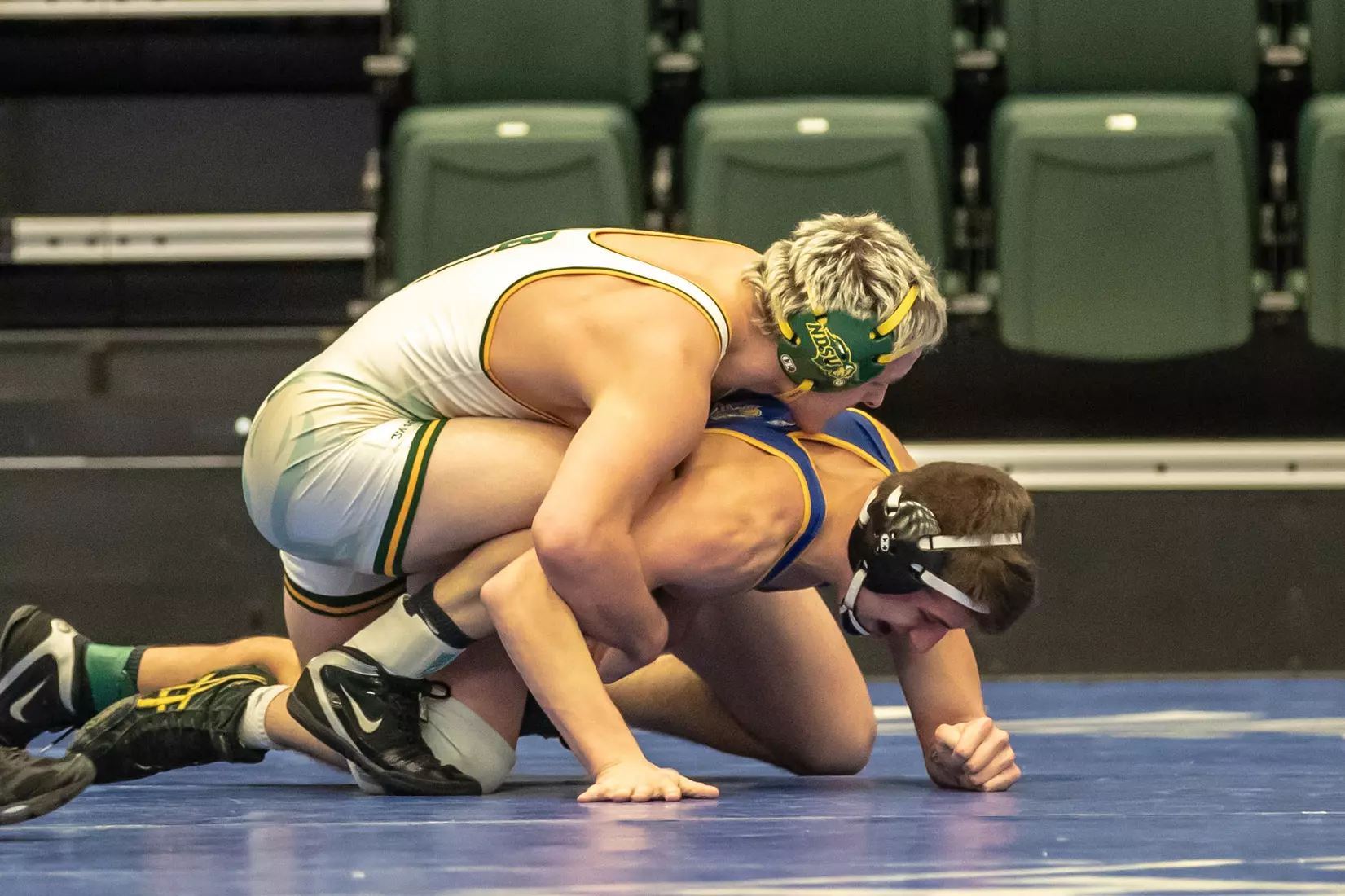 North Dakota State unattached 184 Gary Wokojance at 49th Bison Open on Nov. 9 in Scheels Center.