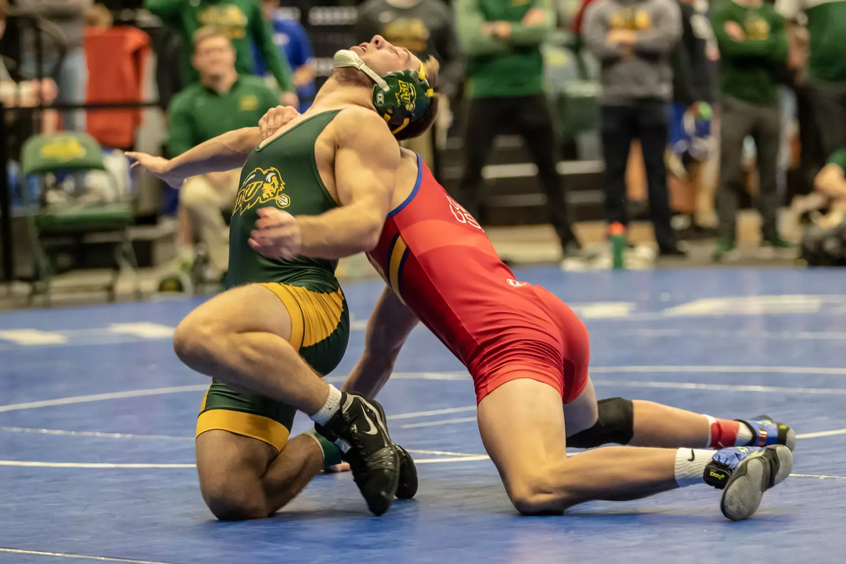 North Dakota State 157 Jared Franek at 49th Bison Open on Nov. 9 in Scheels Center.
