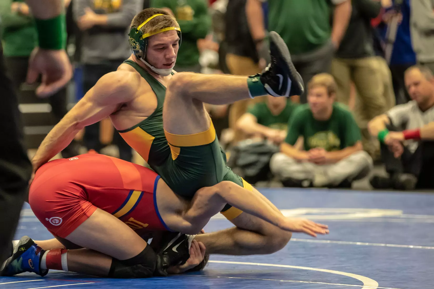 North Dakota State 157 Jared Franek at 49th Bison Open on Nov. 9 in Scheels Center.
