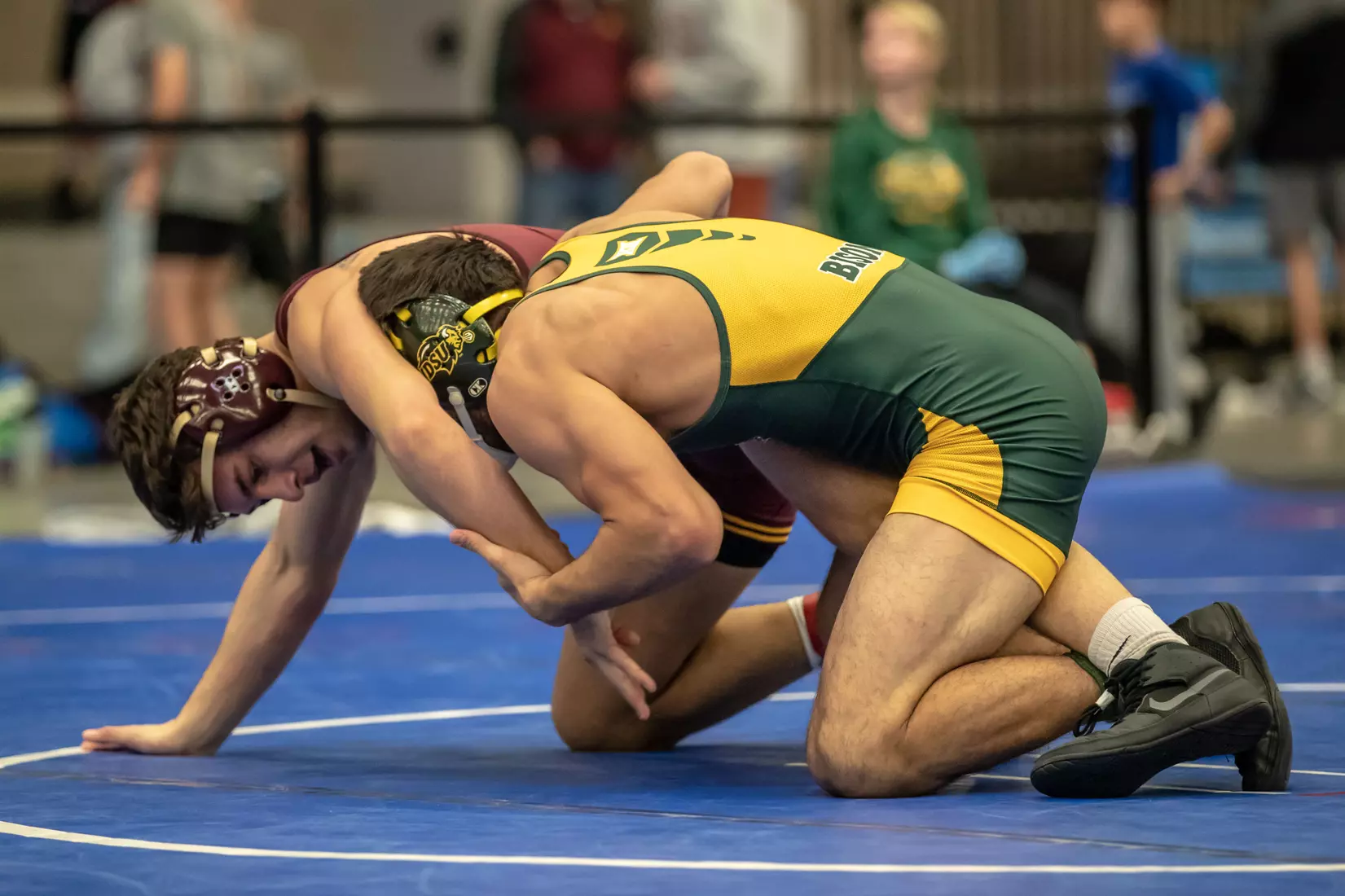 North Dakota State 157 Luke Weber at 49th Bison Open on Nov. 9 in Scheels Center.