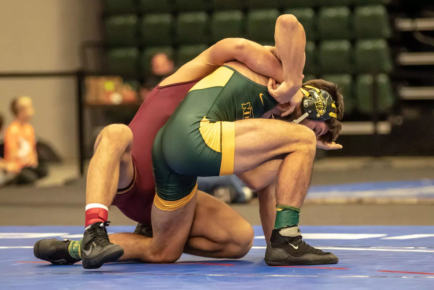 North Dakota State 157 Luke Weber at 49th Bison Open on Nov. 9 in Scheels Center.