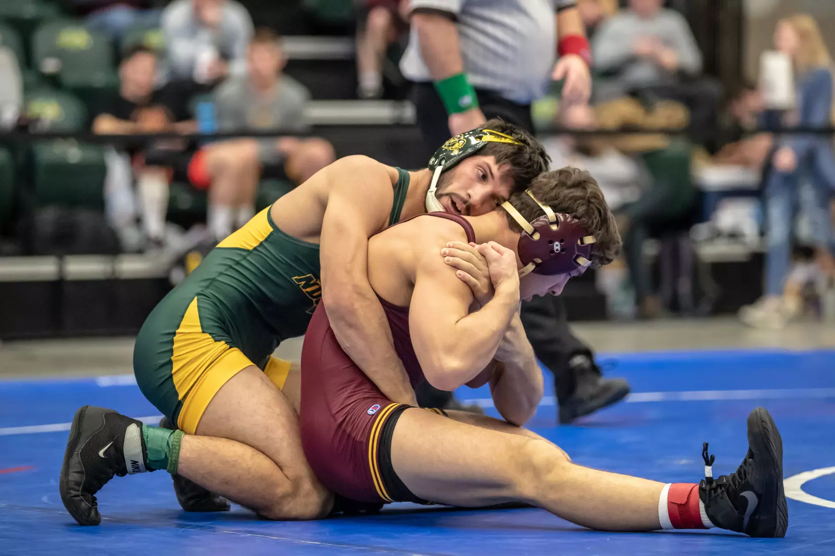 North Dakota State 157 Luke Weber at 49th Bison Open on Nov. 9 in Scheels Center.