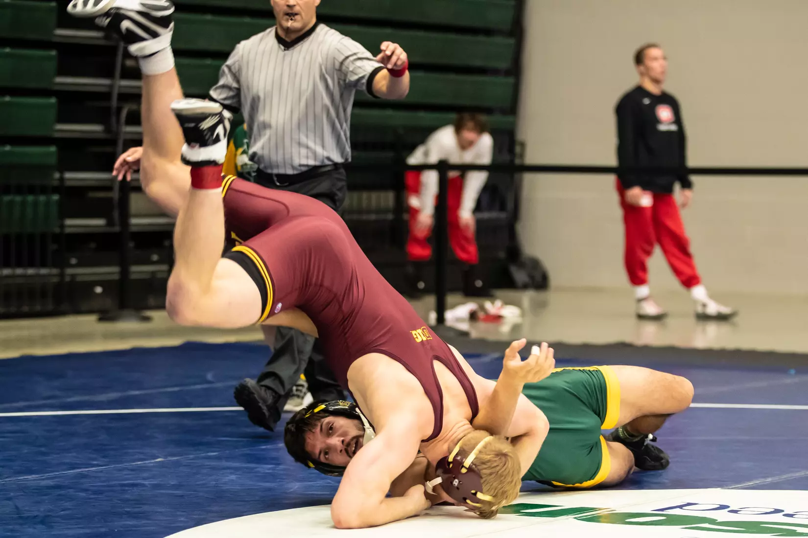 North Dakota State 157 Luke Weber at 49th Bison Open on Nov. 9 in Scheels Center.