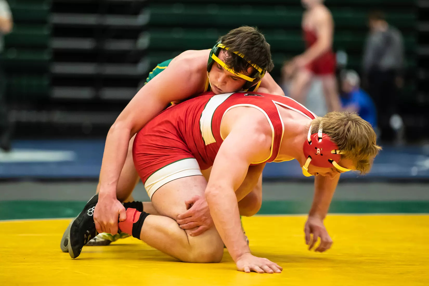 North Dakota State unattached 197 Michael Nelson at 49th Bison Open on Nov. 9 in Scheels Center.