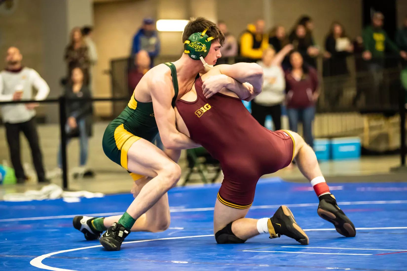 North Dakota State 141 Sawyer Degen at 49th Bison Open on Nov. 9 in Scheels Center.