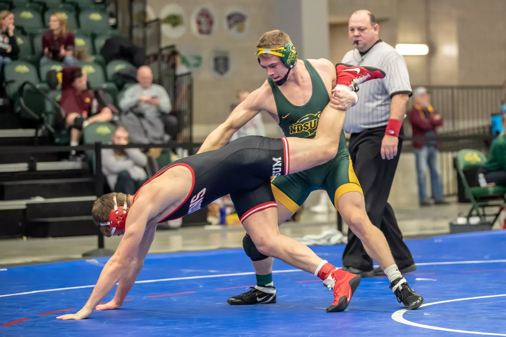 North Dakota State 184 TJ Pottinger at 49th Bison Open on Nov. 9 in Scheels Center.