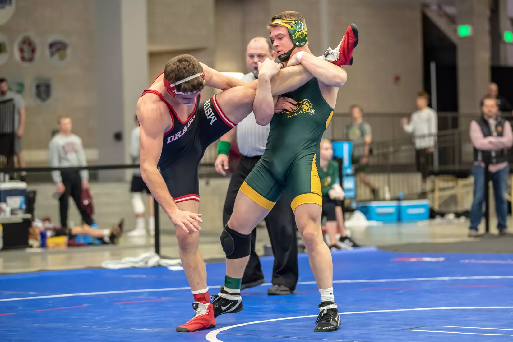North Dakota State 184 TJ Pottinger at 49th Bison Open on Nov. 9 in Scheels Center.