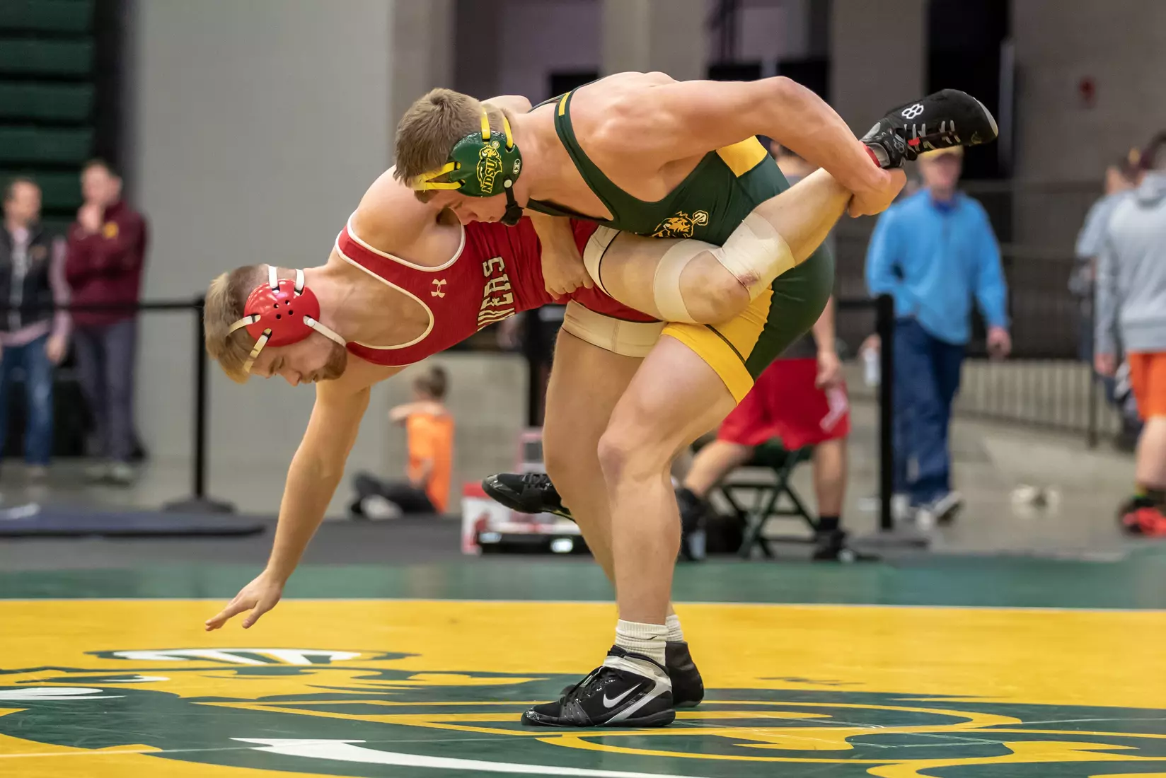 North Dakota State 184 TJ Pottinger at 49th Bison Open on Nov. 9 in Scheels Center.
