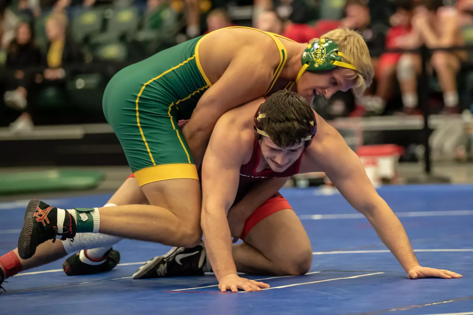 North Dakota State unattached 197 Ty Moser at 49th Bison Open on Nov. 9 in Scheels Center.