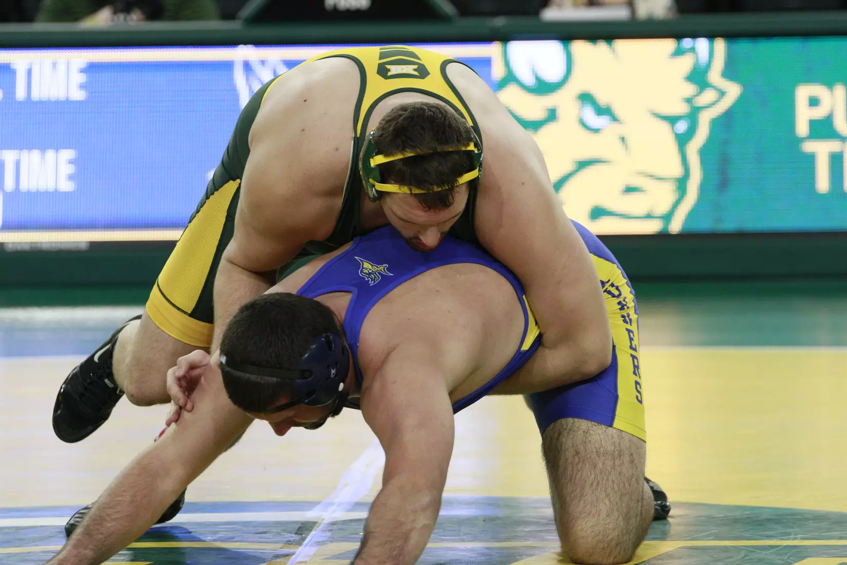 North Dakota State 285 Brandon Metz during Bison 24-9 win over Cal State Bakersfield on Nov. 3 in Scheels Center.