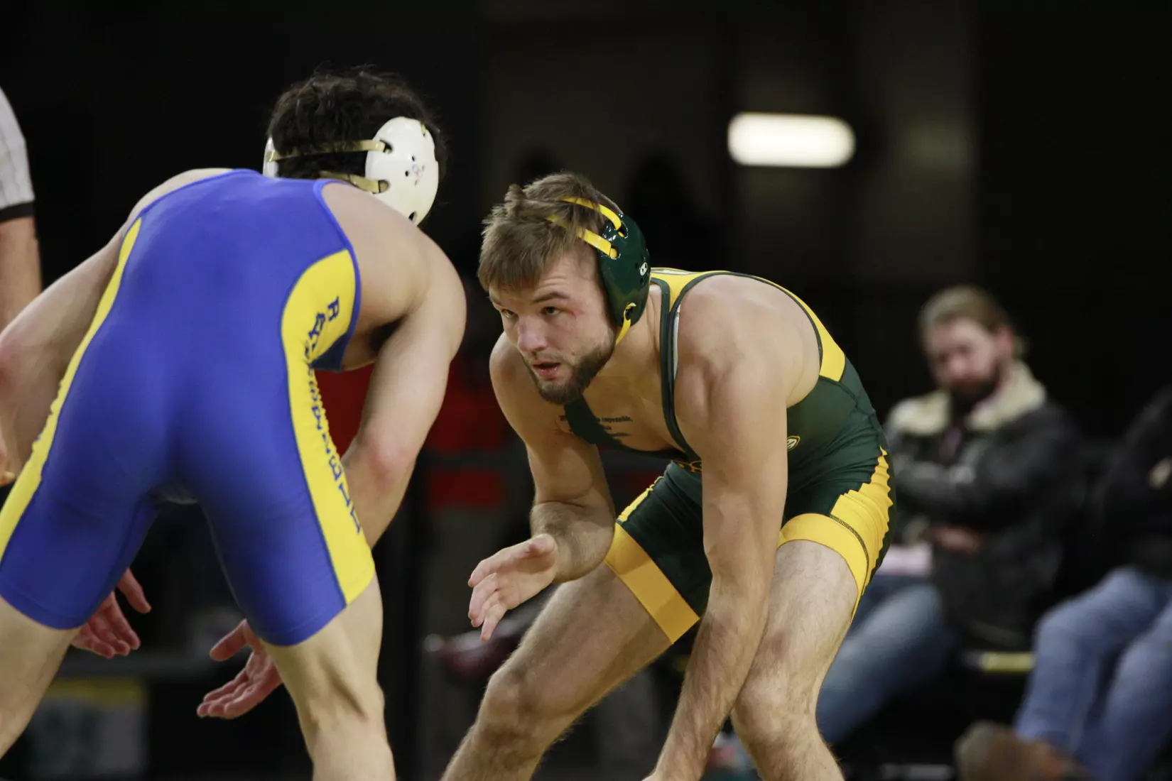 North Dakota State 133 Cam Sykora during Bison 24-9 win over Cal State Bakersfield on Nov. 3 in Scheels Center.