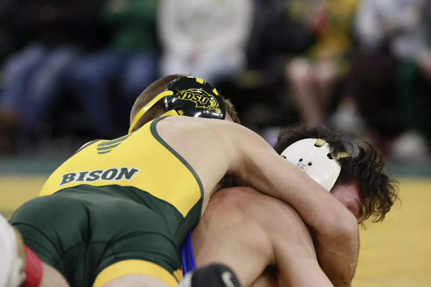 North Dakota State 133 Cam Sykora during Bison 24-9 win over Cal State Bakersfield on Nov. 3 in Scheels Center.