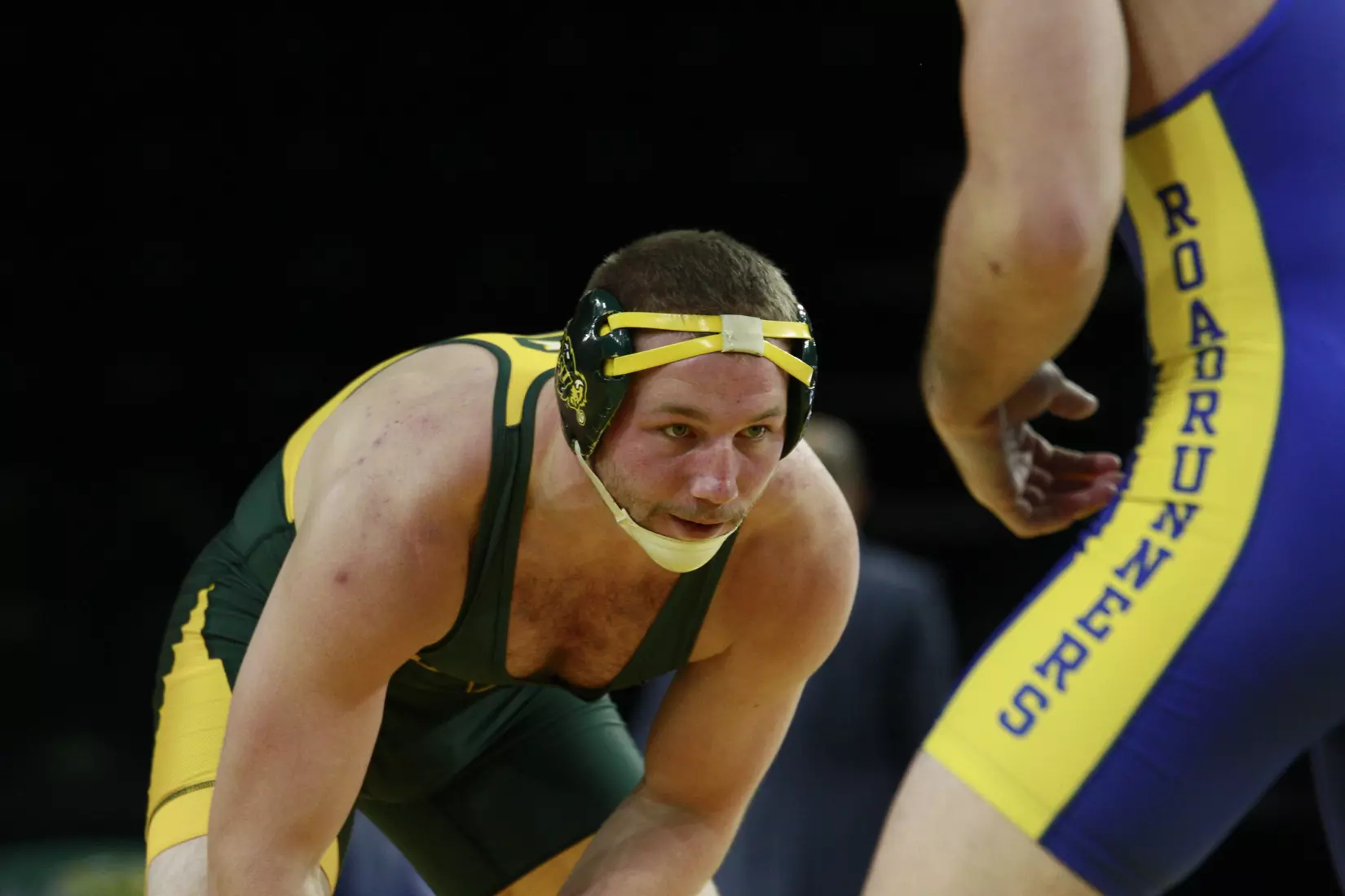 North Dakota State 197 Cordell Eaton during Bison 24-9 win over Cal State Bakersfield on Nov. 3 in Scheels Center.