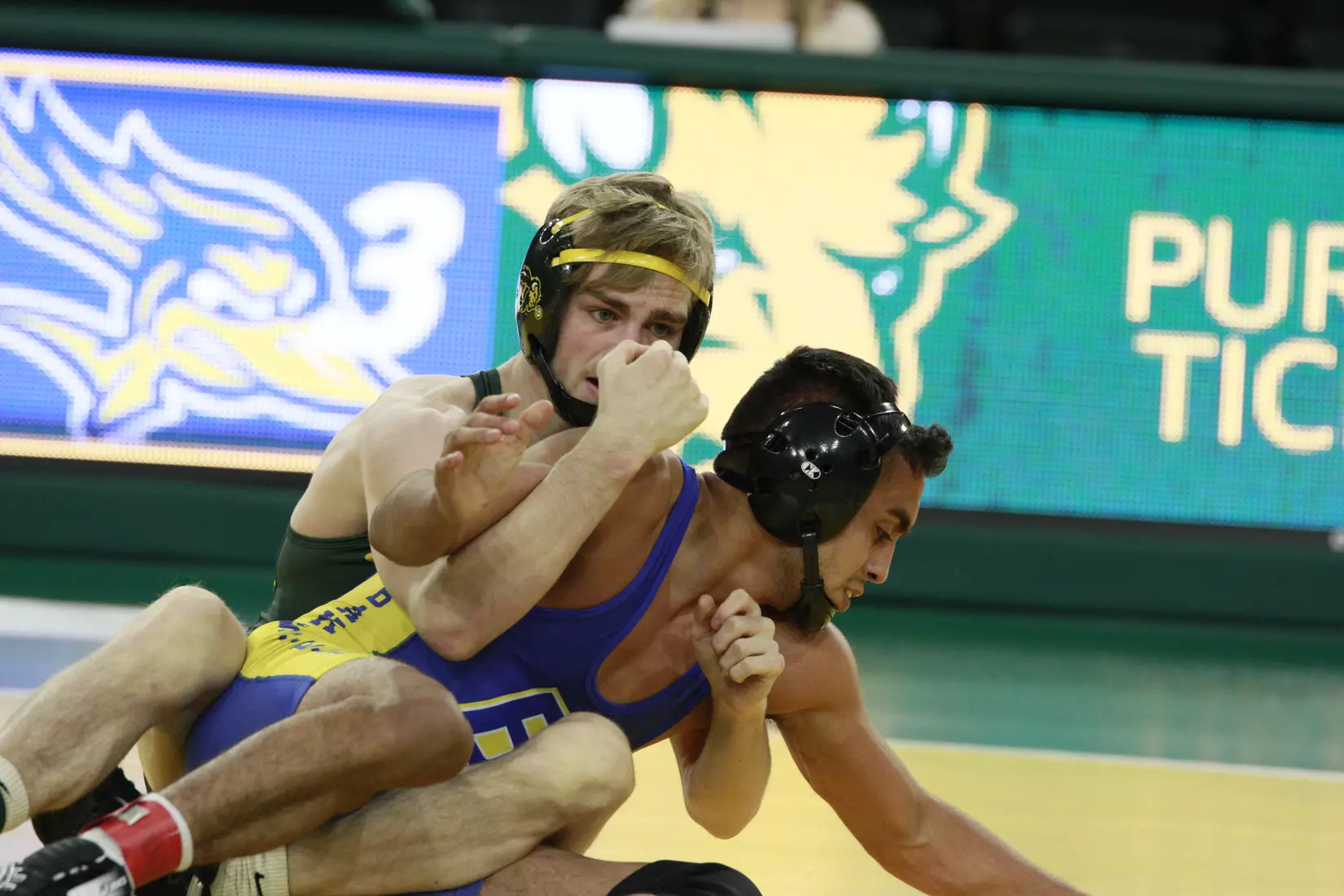 North Dakota State 125 McGwire Midkiff during Bison 24-9 win over Cal State Bakersfield on Nov. 3 in Scheels Center.