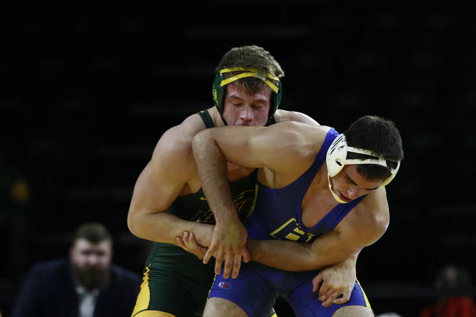 North Dakota State 184 TJ Pottinger during Bison 24-9 win over Cal State Bakersfield on Nov. 3 in Scheels Center.