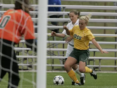NDSU Shuts Out Carroll College 2-0 at the Best Western Regency UNC Classic Image