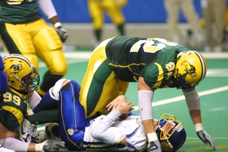 NDSU Defensive Tackle Justin Frick Named to CSN Fabulous 50 FCS All-Star Team Image
