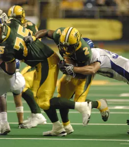 No. 1/2-Ranked North Dakota State Blocks Out Central Connecticut State 50-14 Image