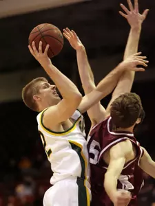 Bison Hold Off Centenary to Clinch Share of Summit League Crown, 89-79 Image