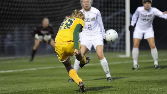 Bison Bow Out of NCAA Tournament After Penalty Shootout Loss to No. 9 Texas A&M Image