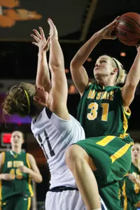 Oral Roberts Closes Strong Down Stretch to Rally Past North Dakota State 81-75 Image