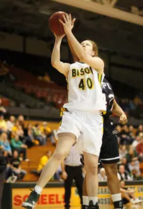 Birkel, Zaruba Help North Dakota State Turn Back Stubborn IUPUI 73-59 Image
