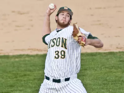 Kliniske, Bison Hold Off Mayville State for 7-5 Victory Image